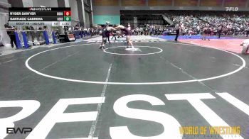 182 lbs Round Of 16 - Ryder Sawyer, Douglas Wrestling Club vs Santiago Cabrera, Gold Rush Wrestling Academy