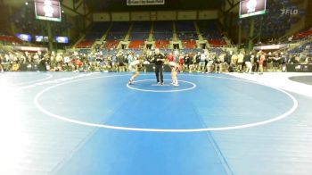 120 lbs Cons 32 #2 - Joey Enzminger, North Dakota vs Caleb McElroy, California