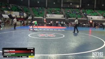 1A-4A 120 Semifinal - Mason Hahm, White Plains vs Owen Meads, Ashville