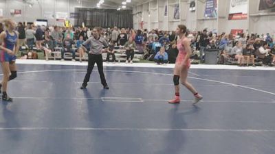 130 lbs Champ. Rd Of 32 - McKenzie Hodak, Badkarma vs Ramsey Brandenburg, Maverick