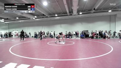 Champ. Round 3 - Kenton Cooke, Anchorage Youth Wrestling Academy vs Elijah Cater, Mat Demon WC