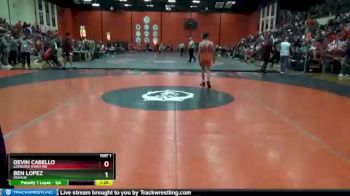 113 lbs Cons. Round 2 - Devin Cabello, Lombard (MONTINI) vs Ben Lopez, DEKALB