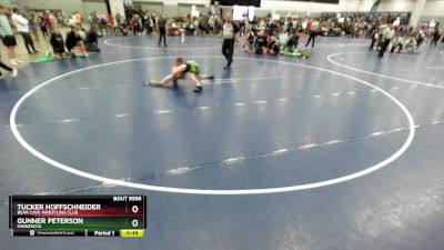 70 lbs Quarterfinal - Tucker Hoffschneider, Bear Cave Wrestling Club vs Gunner Peterson, Minnesota