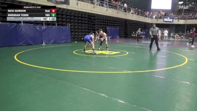 130 lbs Semifinal - Nick Gordon, Palmyra vs Brendan Tobin, Timonium