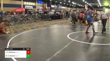 Match - Oscar Williams, Poway Elite vs Moses Espinoza-Owens, Sanderson Wrestling Academy