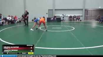 112 lbs Semis & 1st Wrestleback (8 Team) - Helena Alcantar, Florida vs Janessa George, Colorado