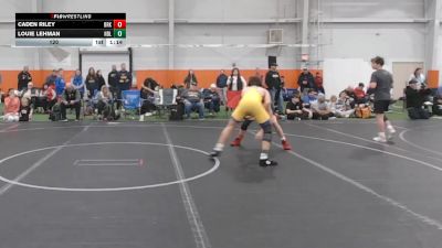 120 lbs Round 2 (10 Team) - Caden Riley, Brecksville vs Louie Lehman, Notre Dame Lions