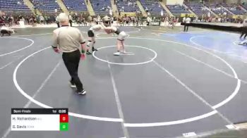182 lbs Semifinal - Hunter Richardson, All American Training Center vs Garrett Davis, Team Kansas