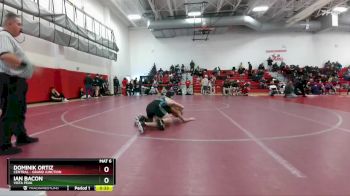 120 lbs Cons. Round 4 - Dominik Ortiz, Central - Grand Junction vs Ian Bacon, Vista Peak