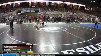 1A 152 lbs Semifinal - Roberto Cuartero, Bishop Kenny vs Robert Limperis, Cardinal Gibbons