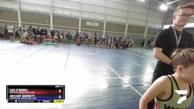 56 lbs Round 1 - Jag O`Brien, Wasatch Wrestling Club vs Archer Berrett, Champions Wrestling Club