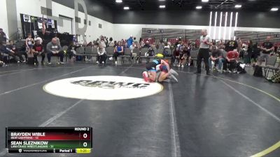 139 lbs Round 2 (8 Team) - Brayden Wible, Heat Lightning vs Sean Sleznikow, LAW/Crass Wrestling(WI)