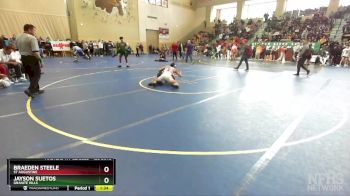 128 Boys Quarterfinal - Braeden Steele, St Augustine vs Jayson Suetos, Granite Hills
