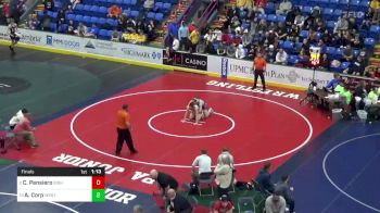 157 lbs Final - Cj Pensiero, Bishop McCort vs Aj Corp, West Chester Rustin