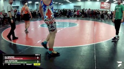 144 lbs Cons. Round 2 - Aj Spates, Battlecats Wrestling Club vs Ian Mathuse, Powhatan Youth Wrestling Club