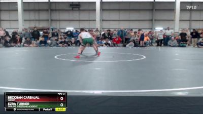 126 lbs Champ. Round 1 - Ezra Turner, Sublime Wrestling Academy vs Beckham Carbajal, Weiser