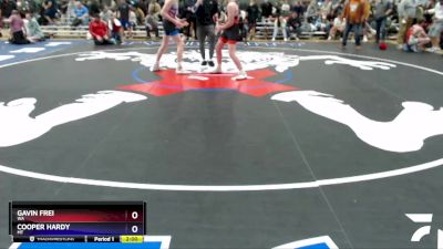 130-135 lbs Round 2 - Gavin Frei, WA vs Cooper Hardy, MT