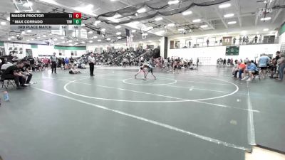 75 lbs 3rd Place Match - Mason Proctor, Team Acrion vs Max Corrado, The Best Wrestler