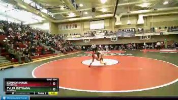 160 lbs Cons. Round 2 - Connor Mauk, Beaverton vs Tyler Rietmann, Roseburg