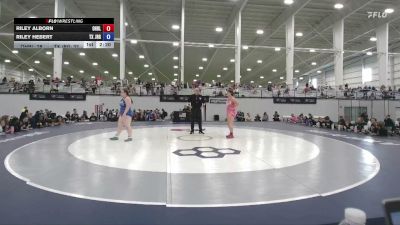 207 lbs Riley Alborn, Ohio Blue vs Riley Hebert, Texas