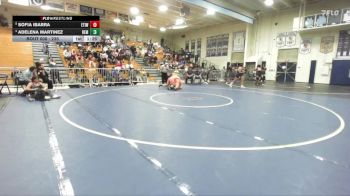 235 lbs Quarterfinal - Sofia Ibarra, Etiwanda vs Adelena Martinez, Hemet