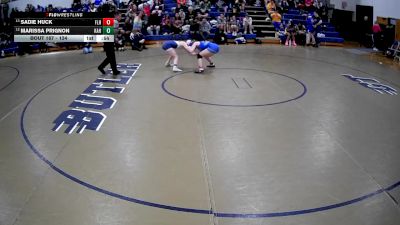 124 lbs Cons. Round 3 - Sadie Huck, Fort Leboeuf Hs vs Marissa Prignon, Kiski Area Hs