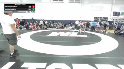 220 lbs Quarterfinal - Kevin Oswalt, Rebellion-HS vs Jake Conroy, Pheonix Wrestling-Red-HS