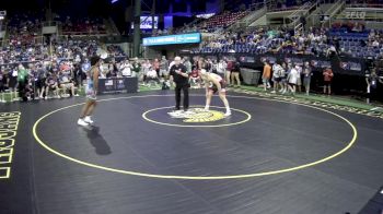 195 lbs 5th Place - Tucker Hogan, Pennsylvania vs Kingsley Menifee, Virginia