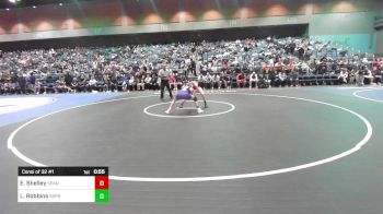 106 lbs Consi Of 32 #1 - Easton Shelley, Spanish Fork vs Logan Robbins, Spanish Springs