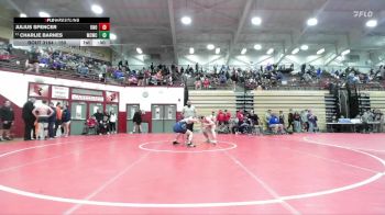 150 lbs Champ. Round 3 - Charlie Barnes, Michigan City Wrestling Club vs Julius Spencer, Knox
