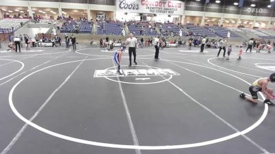 70 lbs Rr Rnd 4 - Uriah Ybanez, West Amarillo Rhinos vs Baine Chavez, Lil' Dons WC