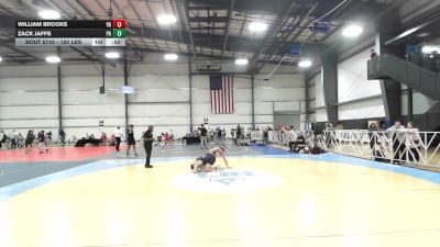 152 lbs Consi Of 8 #1 - William Brooks, VA vs Zack Jaffe, PA