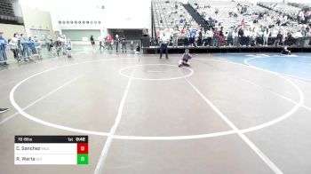 70-B lbs Semifinal - Christopher Sanchez, Yale Street vs Redmond Warta, Olympic