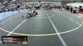 55 lbs 5th Place Match - Cale Crocker, Neosho Youth Wrestling-AAA vs Ryder Caudle, Blair Oaks Wrestling Club-A&nbsp;