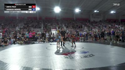 105 lbs Quarters - Aniya Polk, Ohio Greco Boys & Girls vs Addison Wenkel, Ogemaw Bulldogs Youth Wrestling
