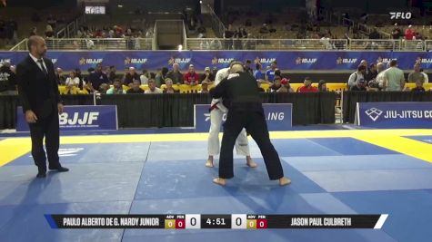 JASON PAUL CULBRETH vs Paulo Alberto De G. Nardy Junior 2026 Pan Jiu Jitsu IBJJF Championship