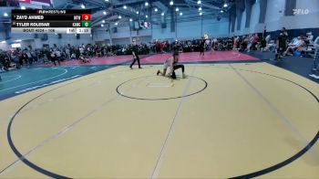 106 lbs Champ. Round 1 - Zayd Ahmed, Warrior Trained Wrestling vs Tyler Kolesar, Katy Area Wrestling Club