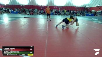 175 lbs Round 3 (4 Team) - Gunnar Swenson, Canton 2 vs Logan Hespe, Watertown