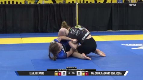 Ana Carolina Gomes Bevilacqua vs Leah Jane Paire 2026 Pan IBJJF Jiu-Jitsu No-Gi Championship