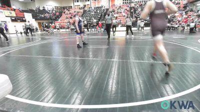 100-110 lbs Rr Rnd 2 - Hyson Hyde, Tulsa Blue T Panthers vs Johnny Dupire, Eufaula Ironheads Wrestling Club