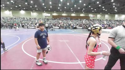 94 lbs Rr Rnd 1 - Sophia Rivera, Salem Elite Mat Club vs Ari Klein, Douglas County Grapplers