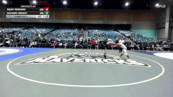 133 lbs Consi Of 4 - Kelby Bernard, Clackamas vs Zachary Wright, San Francisco