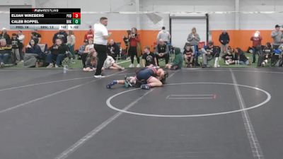 96 lbs Round 5 (10 Team) - Caleb Roppel, Brecksville vs Elijah Wineberg, Prodigy