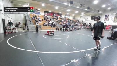 126 lbs Cons. Round 4 - Jonah Moreno, Fullerton vs Isaac Ortega, Costa Mesa