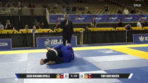 Tony Quoc Nguyen vs Jacob Benjamin Cipolla 2026 Pan Jiu Jitsu IBJJF Championship