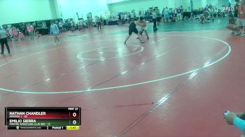 215 lbs Round 4 (16 Team) - Nathan Chandler, Division-1 vs Emilio Sierra, Foxfire Wrestling Club RED