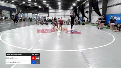 61 kg Rr Rnd 1 - Kinnley Smith, WOW vs Sophia Slaughter, Team VA