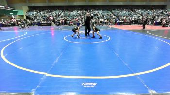 68 lbs Quarterfinal - Zara Bongcaron, Grappling Arts Of Stockton vs Mckenzie Andrion, Beaver Dam RTC