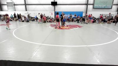 35 kg Rr Rnd 4 - Brooklyn Rauen, Charlie's Angels-Black vs Mya Beckett, Bager Girls Elite