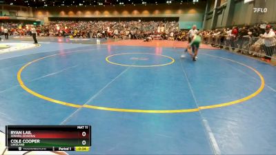 132 lbs Cons. Round 2 - Cole Cooper, Lakeland vs Ryan Lail, Sonora (Sonora)